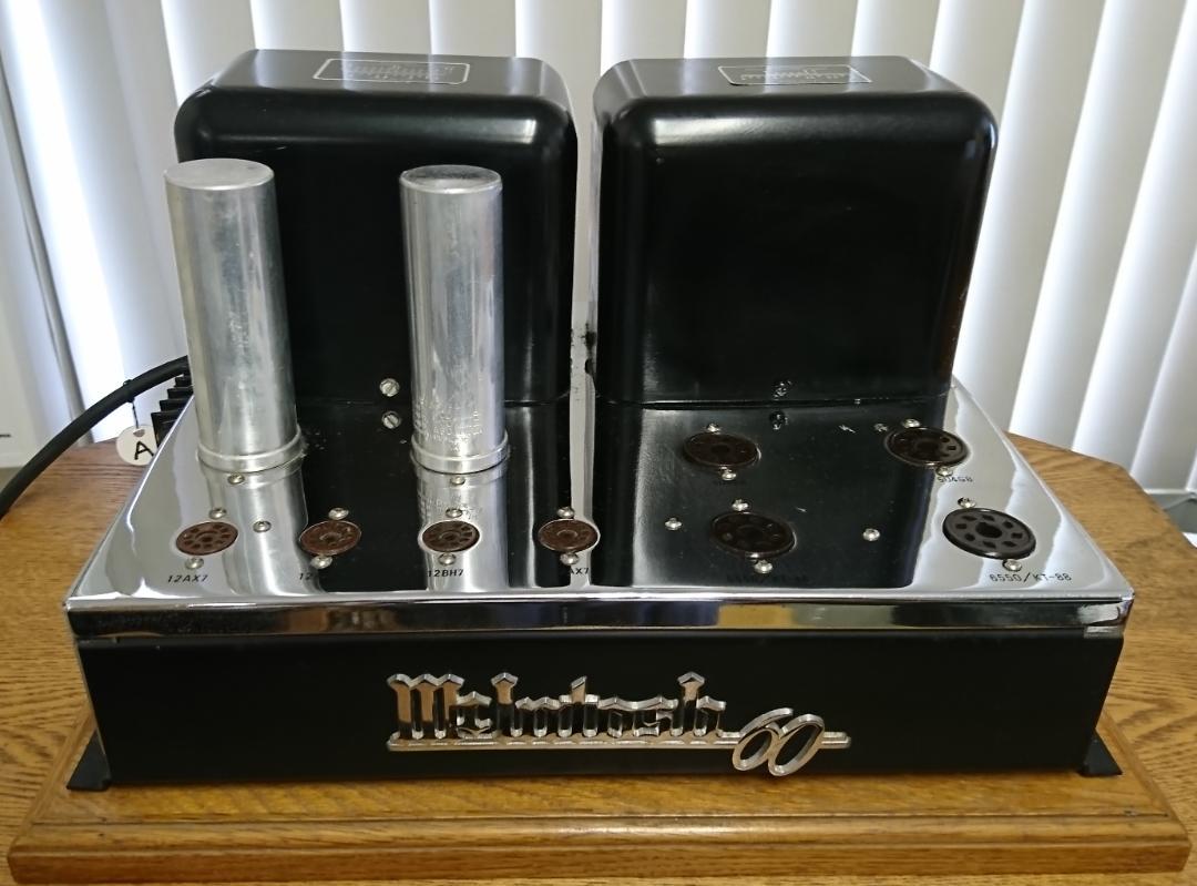 マッキントッシュMC-60　真空管モノラルパワーアンプ　A
