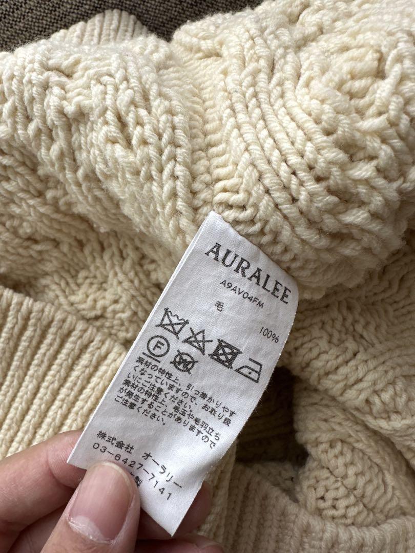 オーラリーAURALEE アランニットベスト