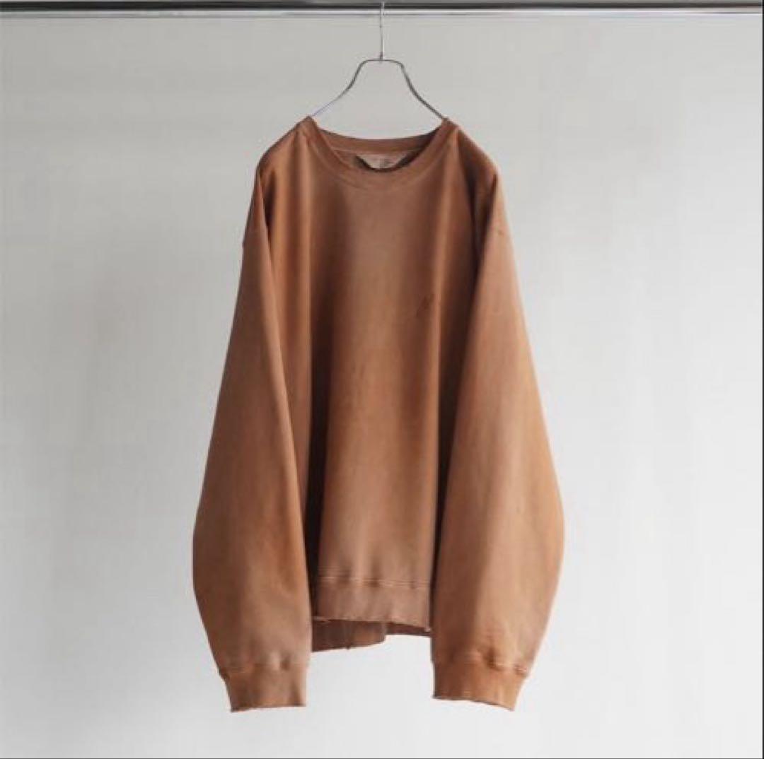 EMBROIDERY UNEVEN OVER SWEAT SHIRT