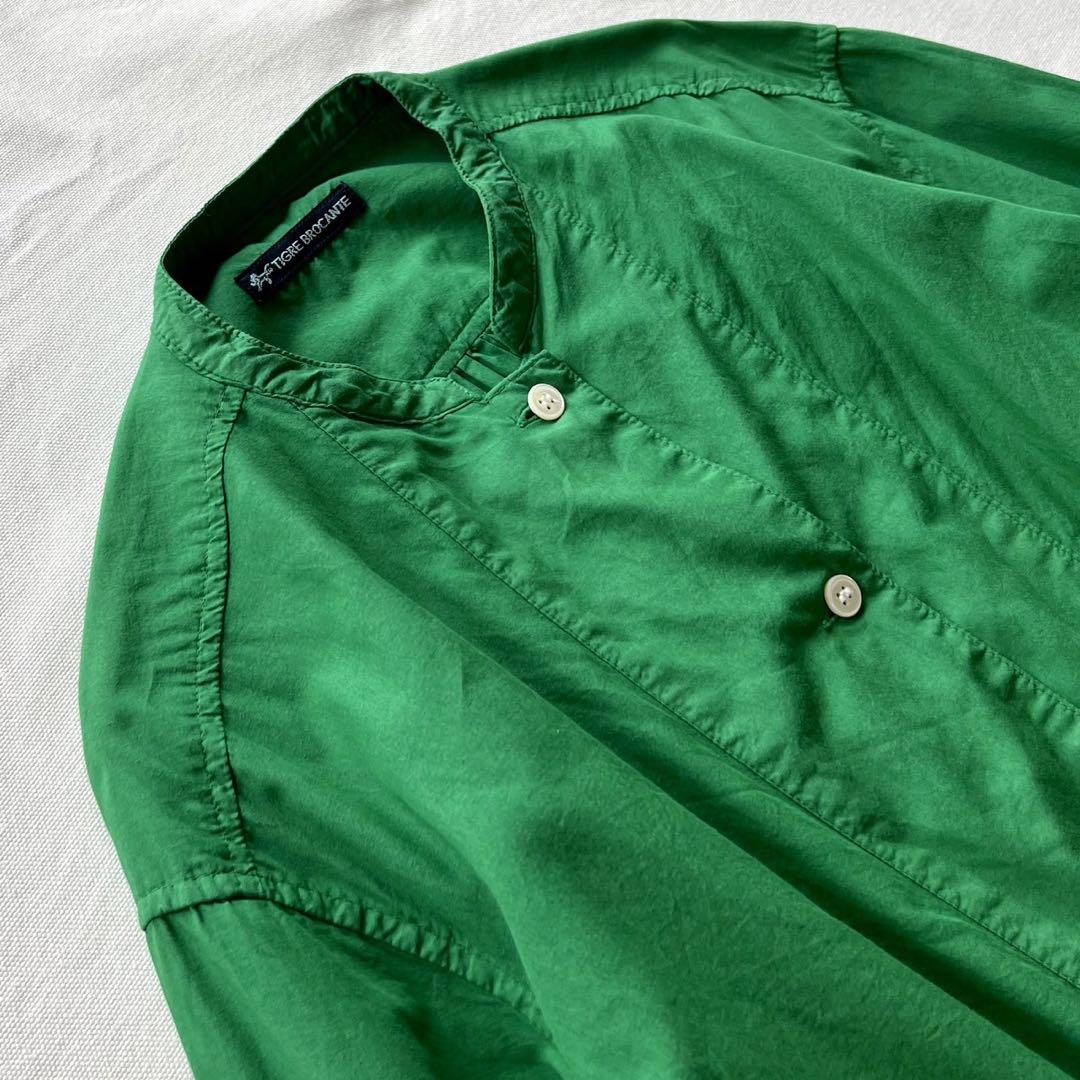 美品】TIGRE BROCANTE/ C/Siヨーク切替ギャザーワンピース