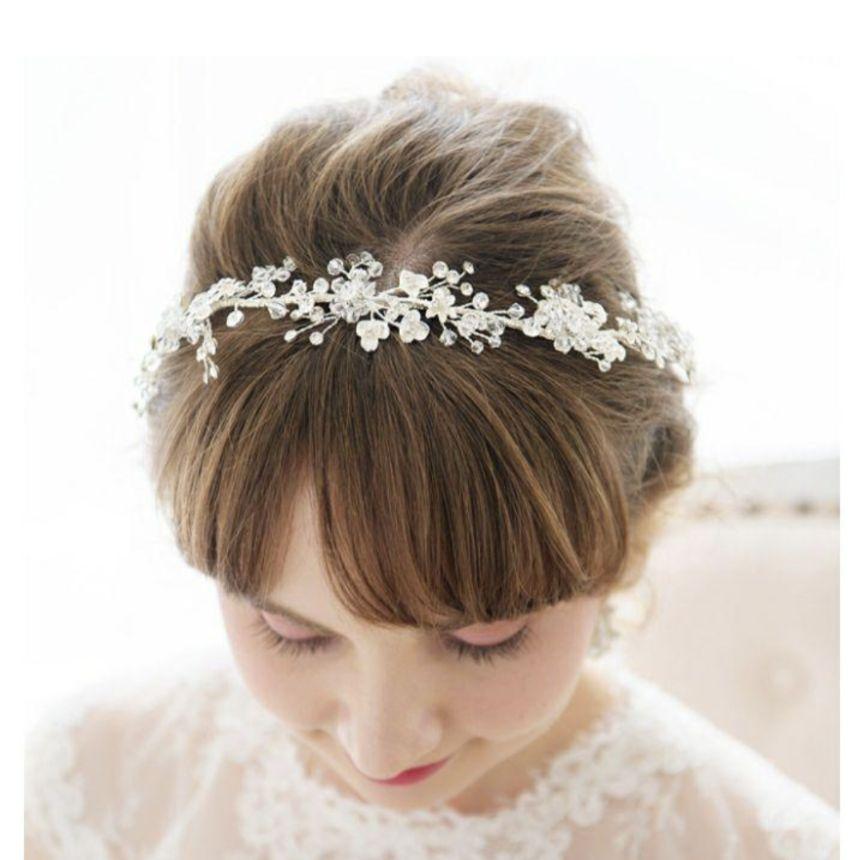ヘッドアクセサリー　ヘッドドレス　ウェディング　ANNAN　結婚式　挙式