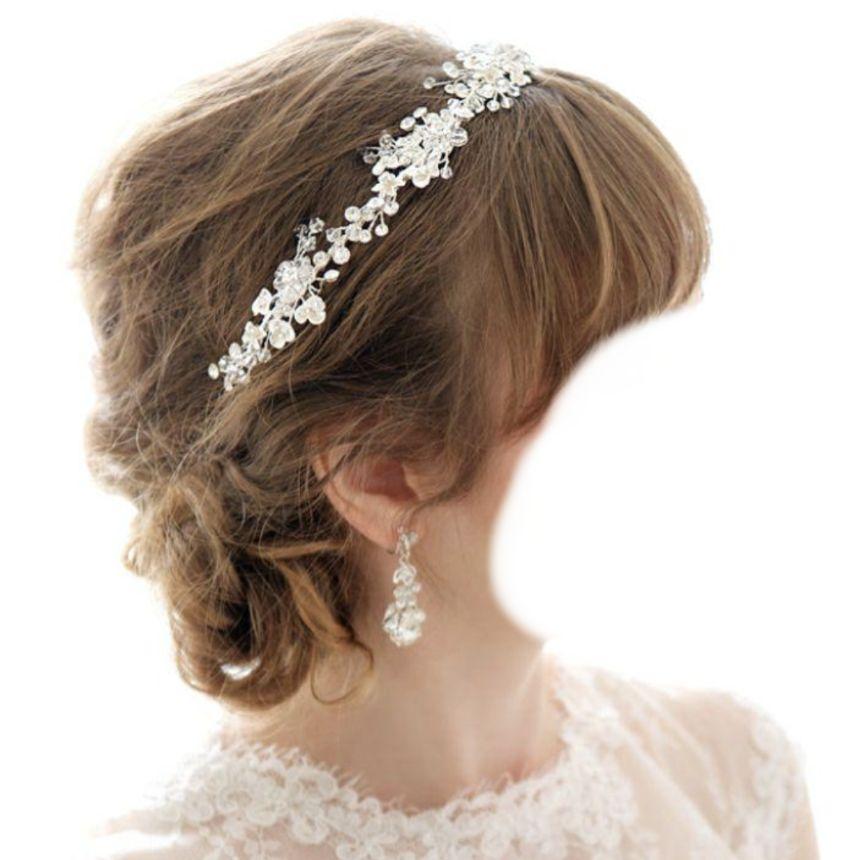 ヘッドアクセサリー　ヘッドドレス　ウェディング　ANNAN　結婚式　挙式