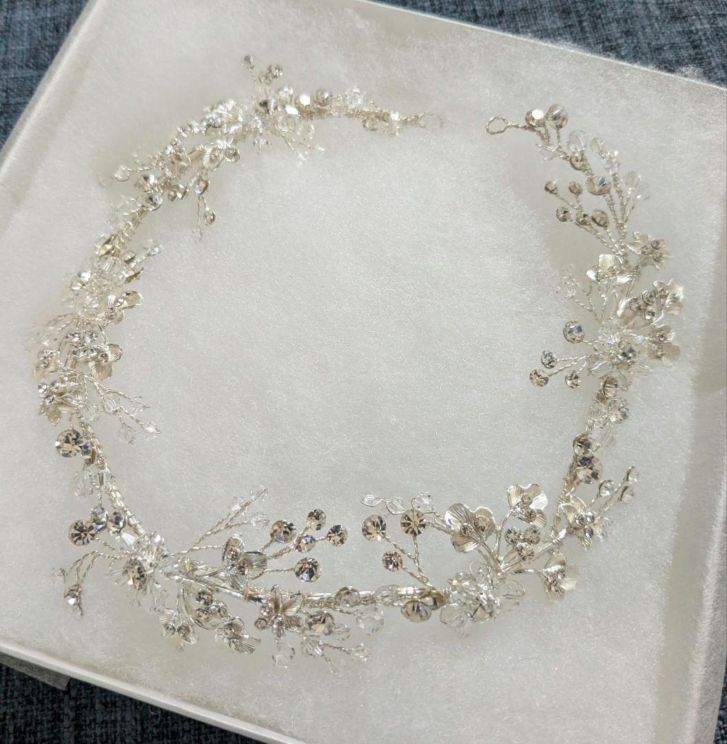 ヘッドアクセサリー　ヘッドドレス　ウェディング　ANNAN　結婚式　挙式