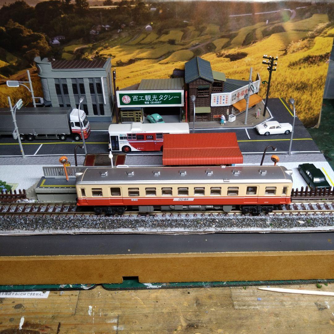 Nゲージ トミーテック　ジオコレ　駅前風景ミニジオラマ