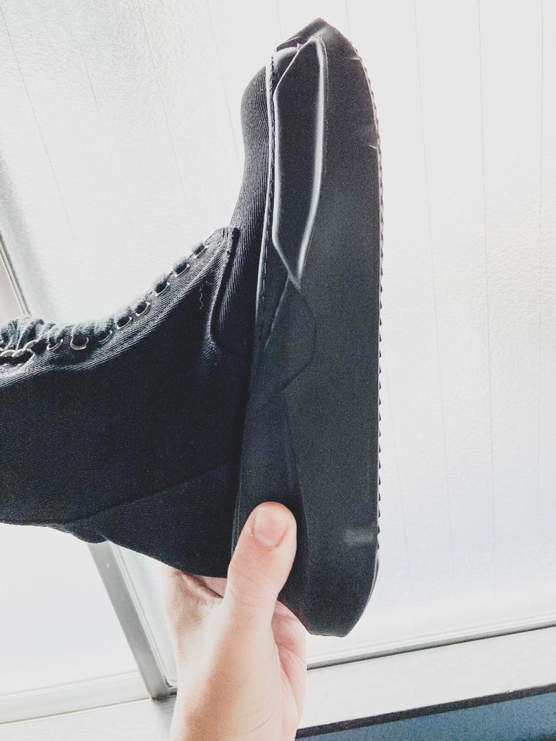 靴 Rick Owens combat boots