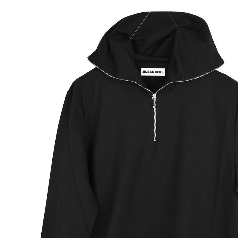 JIL SANDER+ ジルサンダー ハーフジップ長袖Tシャツ M