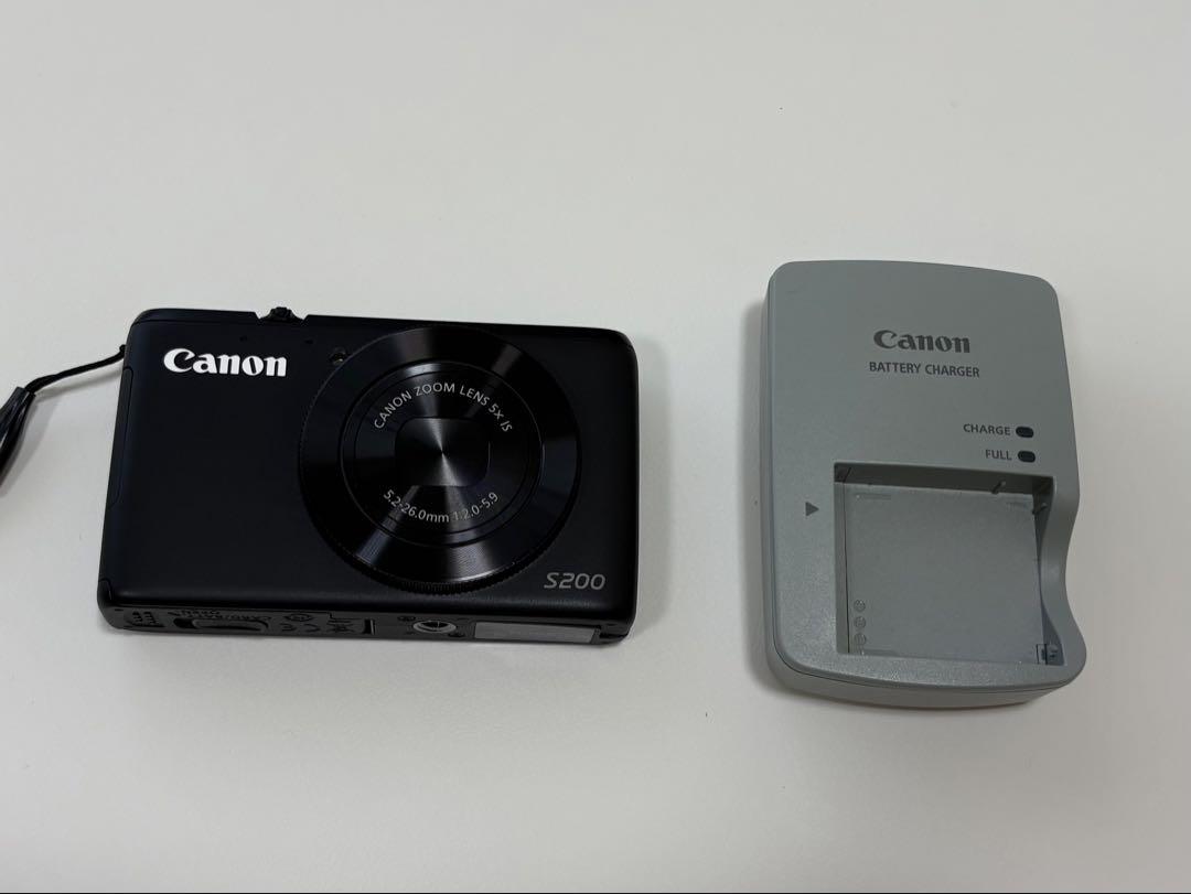 Canon PowerShot S200 本体・バッテリー・充電器