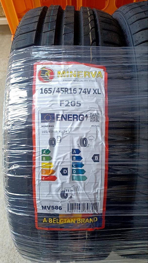 165/45R16 MINERVA F205 16インチ 2本