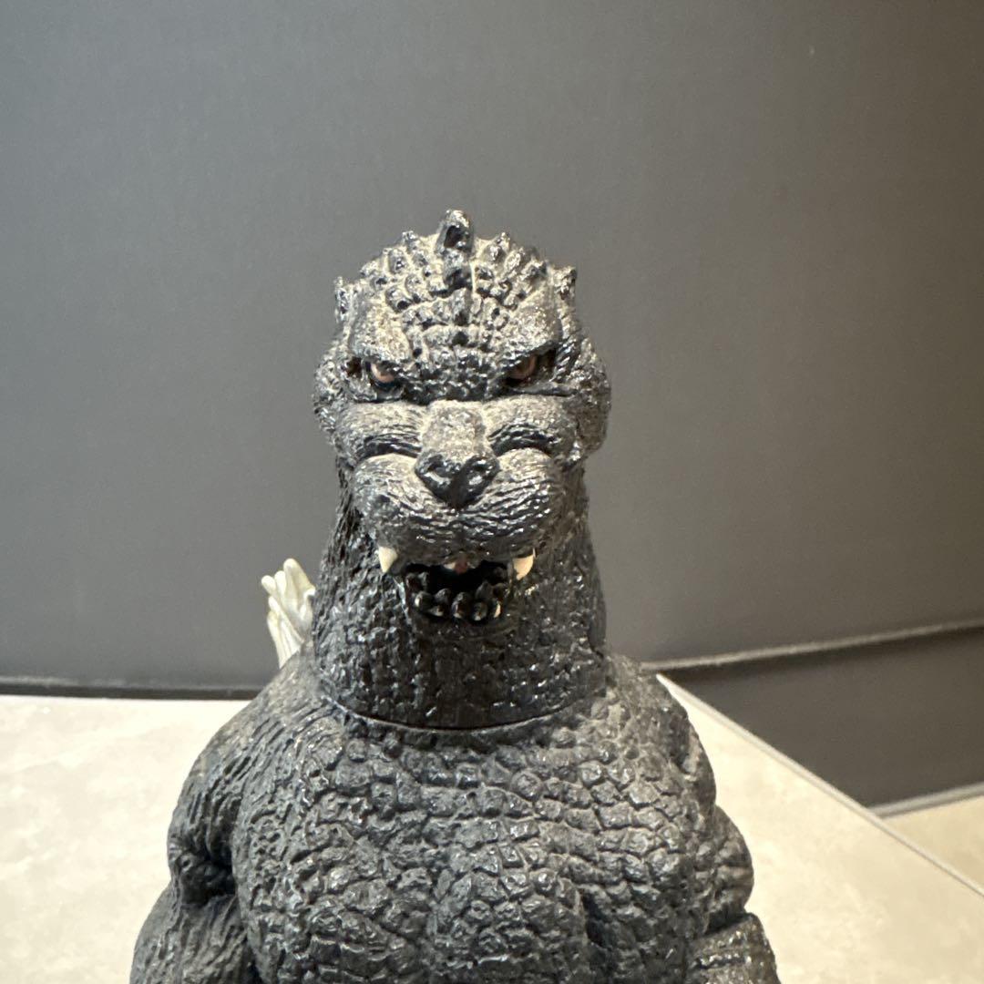 1991 JAPAN 東宝怪獣ソフビ ゴジラ　特大 バンダイ BANDAI ゴジラ 1991 特大ソフビ : ワットマン Yahoo