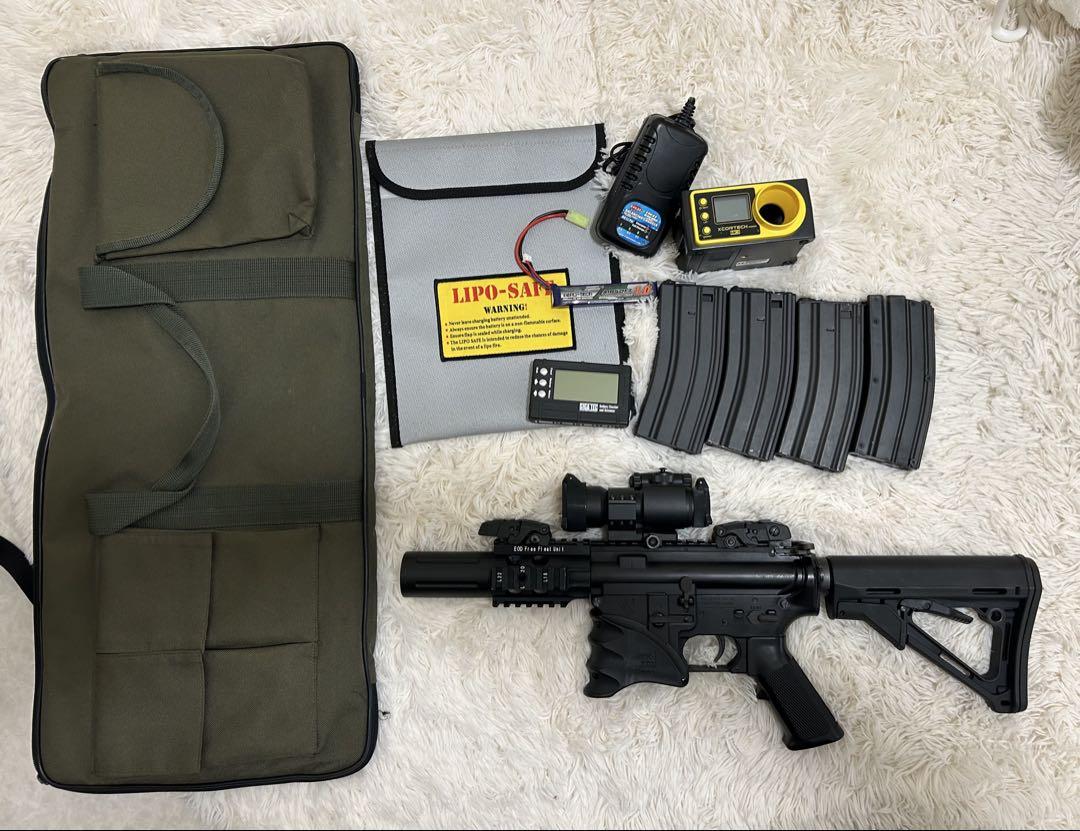 東京マルイM4 STD改 CQB仕様 システマメタルフレーム メンテナンス済 他 東京マルイM4 STD改 CQB仕様 システマメタルフレーム