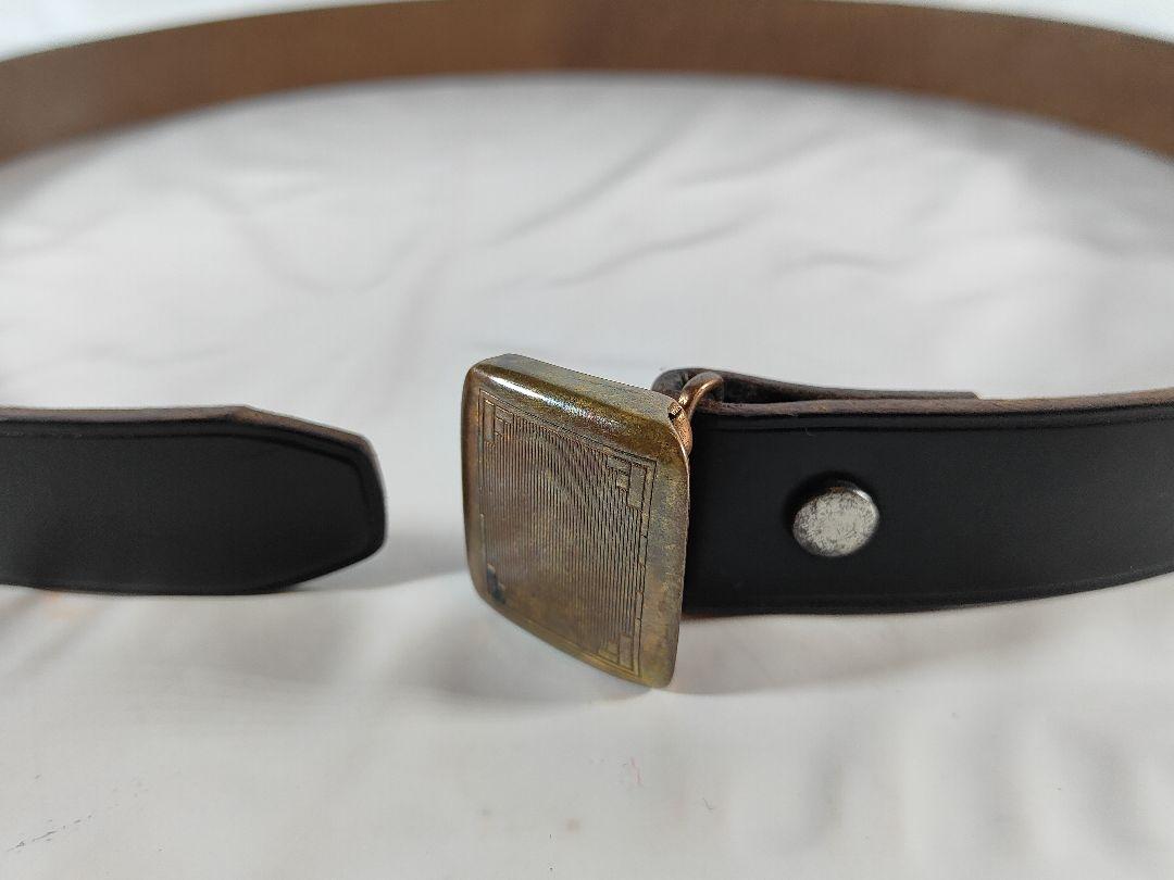 【1920's】USA製正規品　SLIDE LOCKバックルベルト ホーウィン社