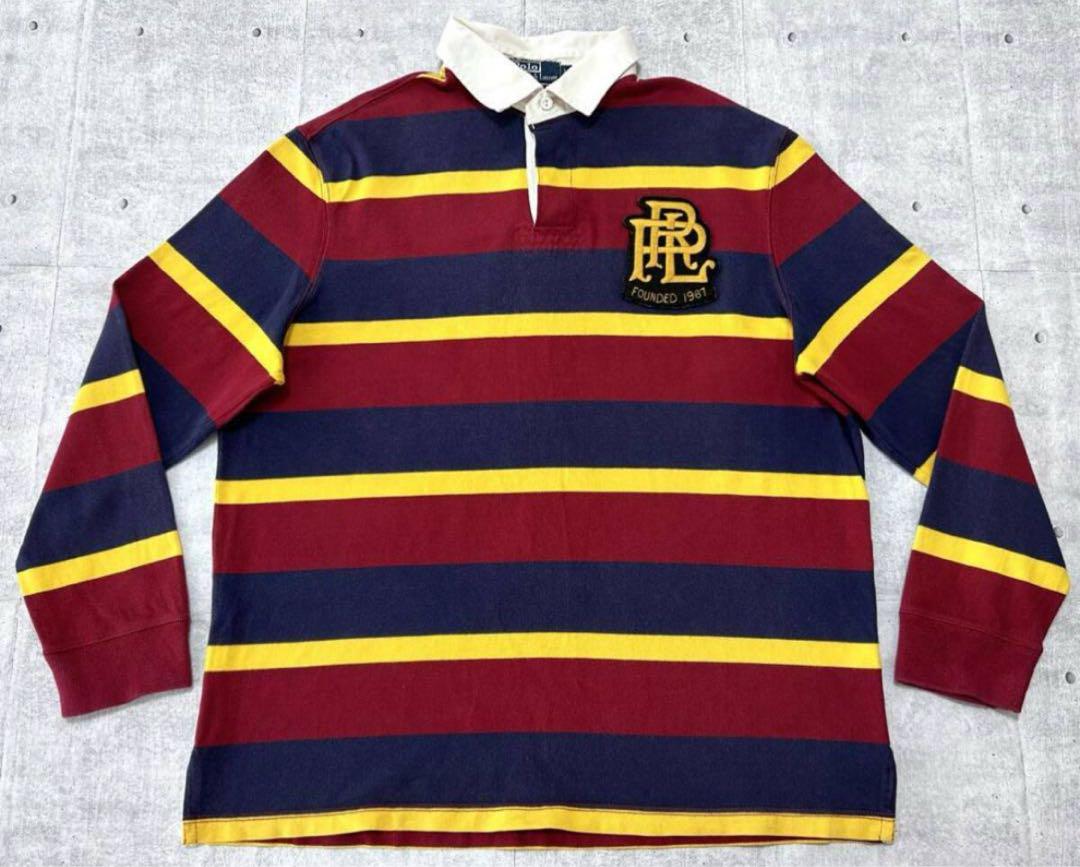 Polo by Ralph Lauren ラガーシャツ 長袖 USA企画