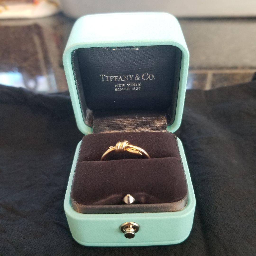 アクセサリー Tiffany knot ring