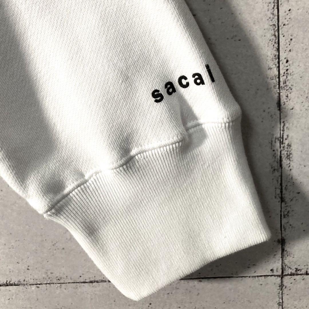 【激レア】sacaiサカイ☆アインシュタインスウェットパーカー サイズ4(XL)