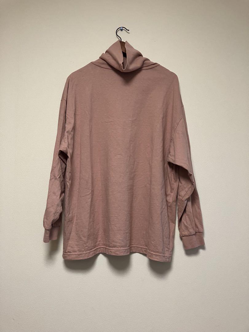 UpcycleLino BASIC 天竺長袖ビッグタートル