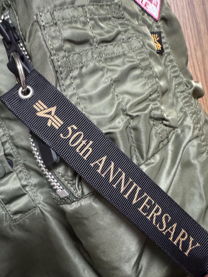 ジャケット・アウター ALPHA INDUSTRIES 50th N-3B vintage