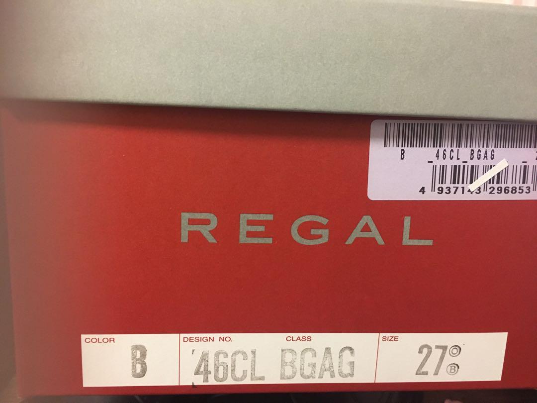 【チロ】REGAL ブラック Uチップシューズ