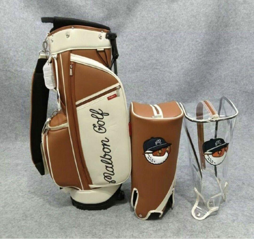 新品マルボンゴルフmalbon golf キャディバッグ スタンド型バッグ