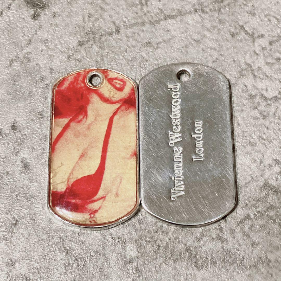希少 Vivienne Westwood London ドッグタグ トップのみ 画像3