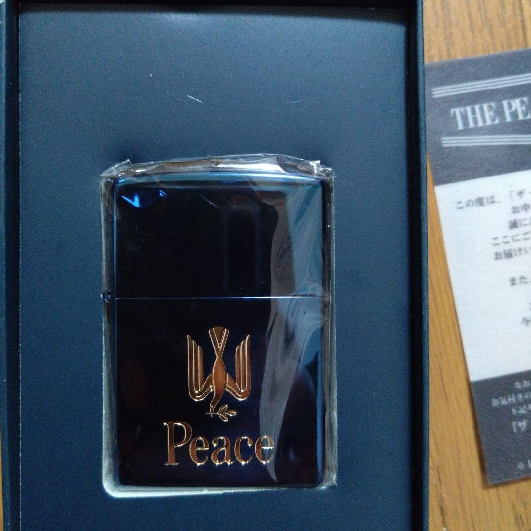 THE　PEACE　DESIGN　ZIPPO☆説明書、箱付き！新品未使用♪