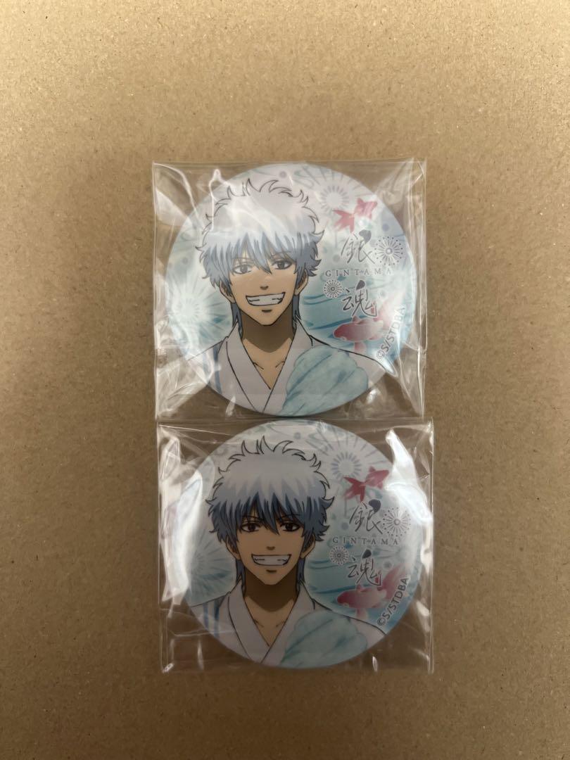 銀魂 坂田銀時 キャラバッジコレクション 2個セット