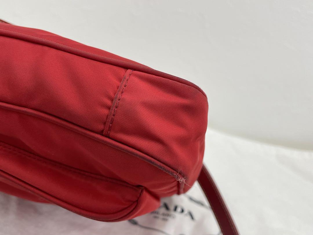 美品】プラダ PRADA ショルダーバッグ ポーチ ナイロン BT0693