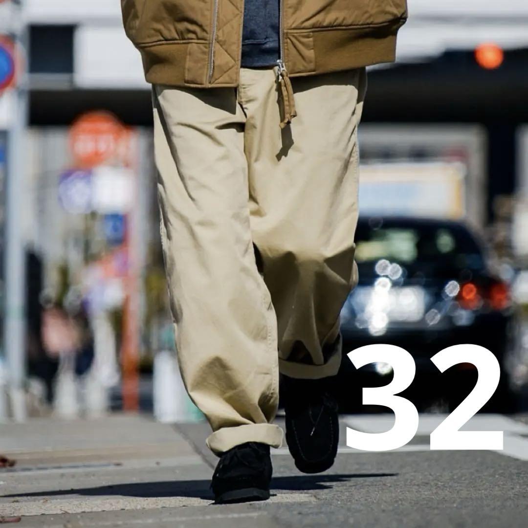 パープルレーベル　Chino Wide Tapered Pants 32