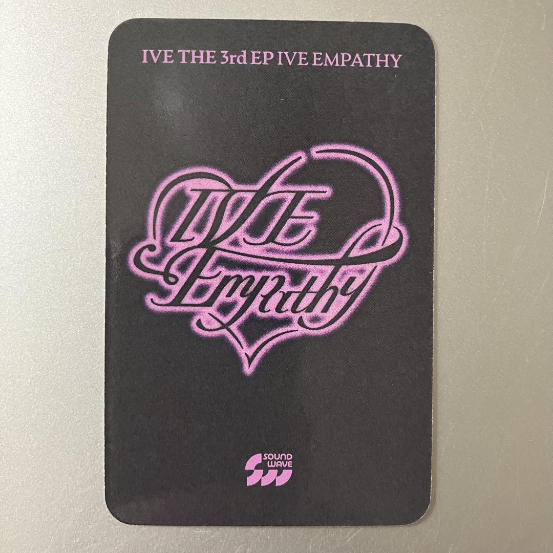 IVE EMPATHY soundwave 予約特典 トレカ イソ - メルカリ