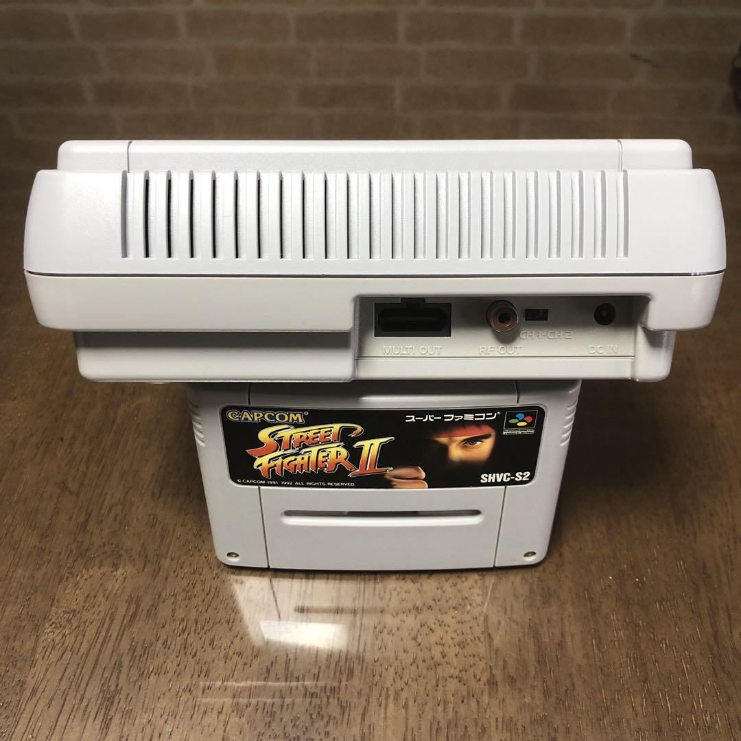 NintendoスーパーファミコンSHVC-001本体一式【商品番号1980】