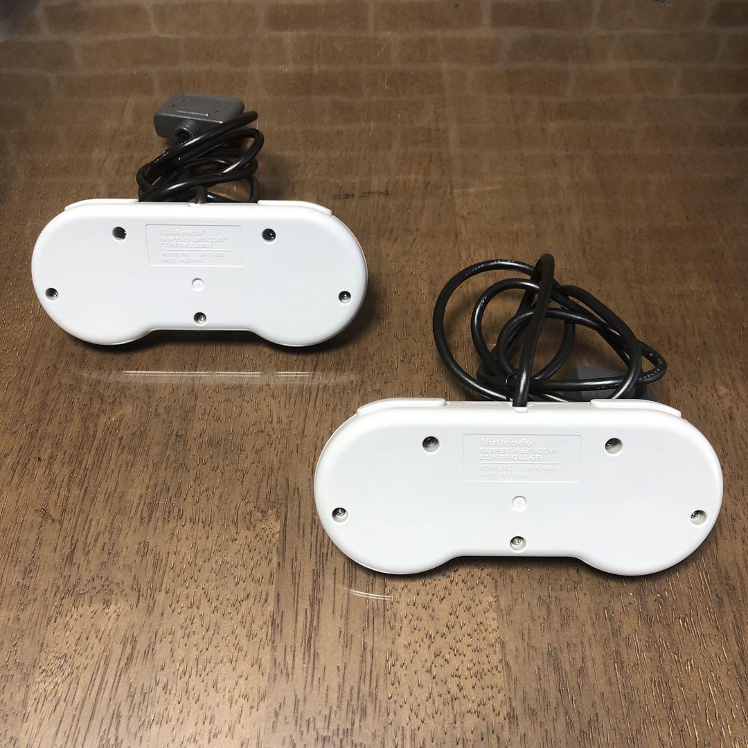 NintendoスーパーファミコンSHVC-001本体一式【商品番号1980】