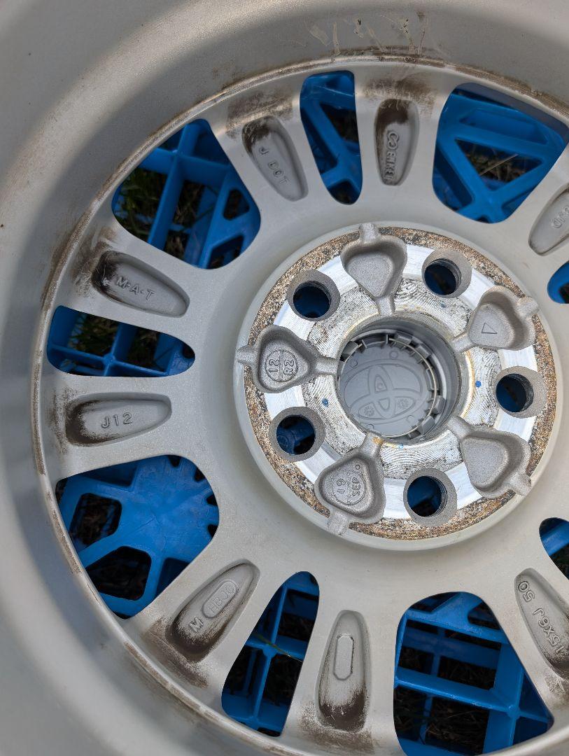 【セット①】USED トヨタ80ノア・ヴォクシー純正ホイール15インチ2本