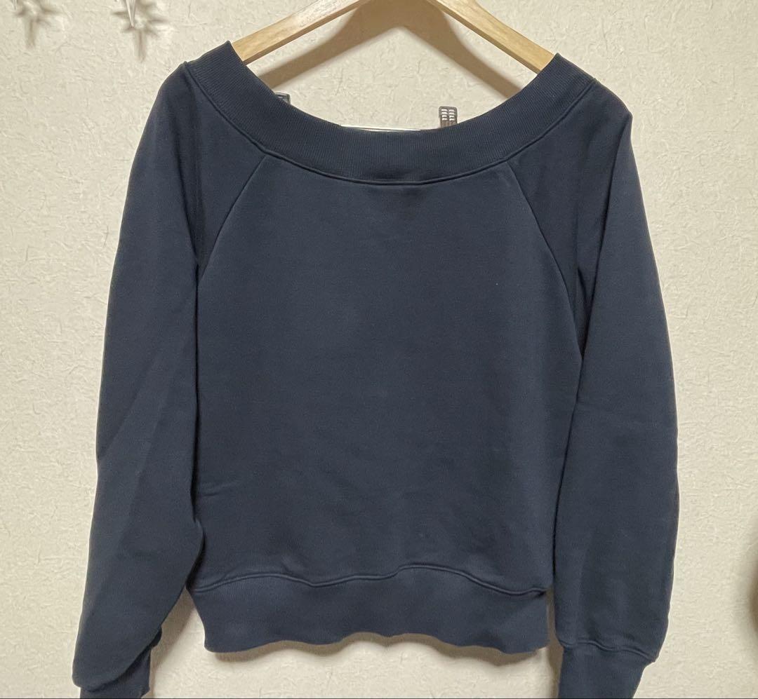 【YOOU】Off shoulder sweat