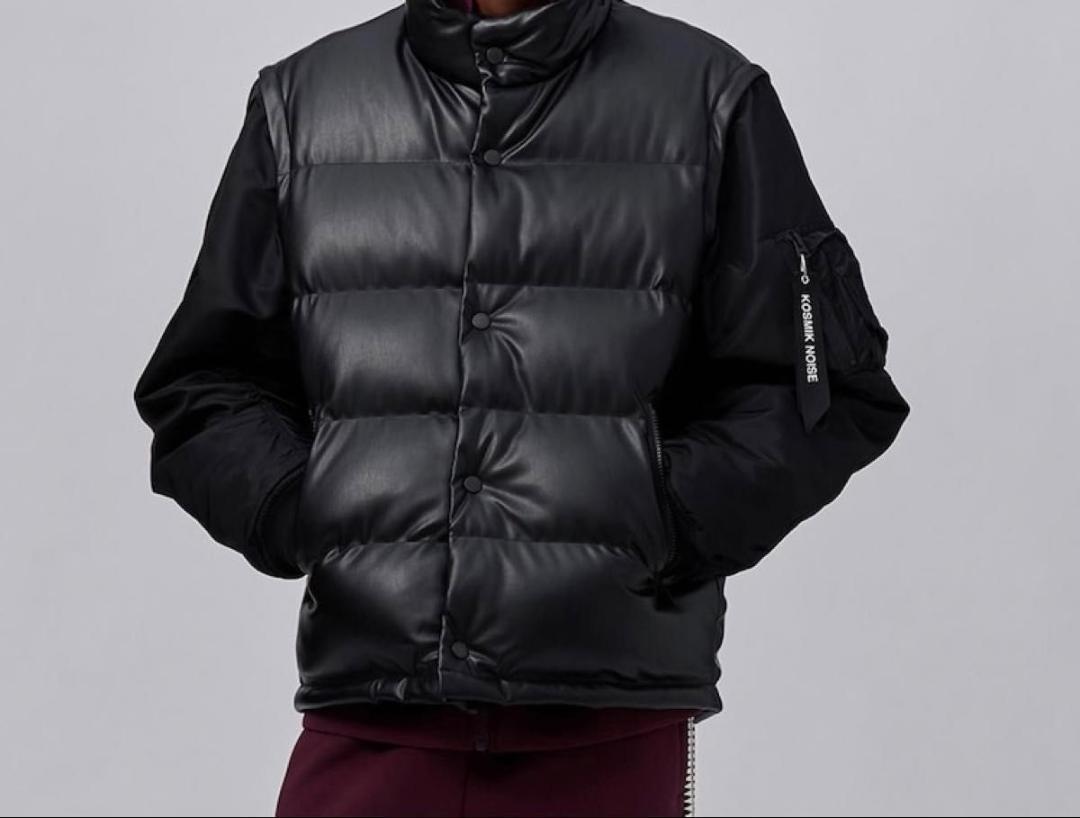 新品 GU コンバーチブルパデッドブルゾン UNDERCOVER XL ブラック