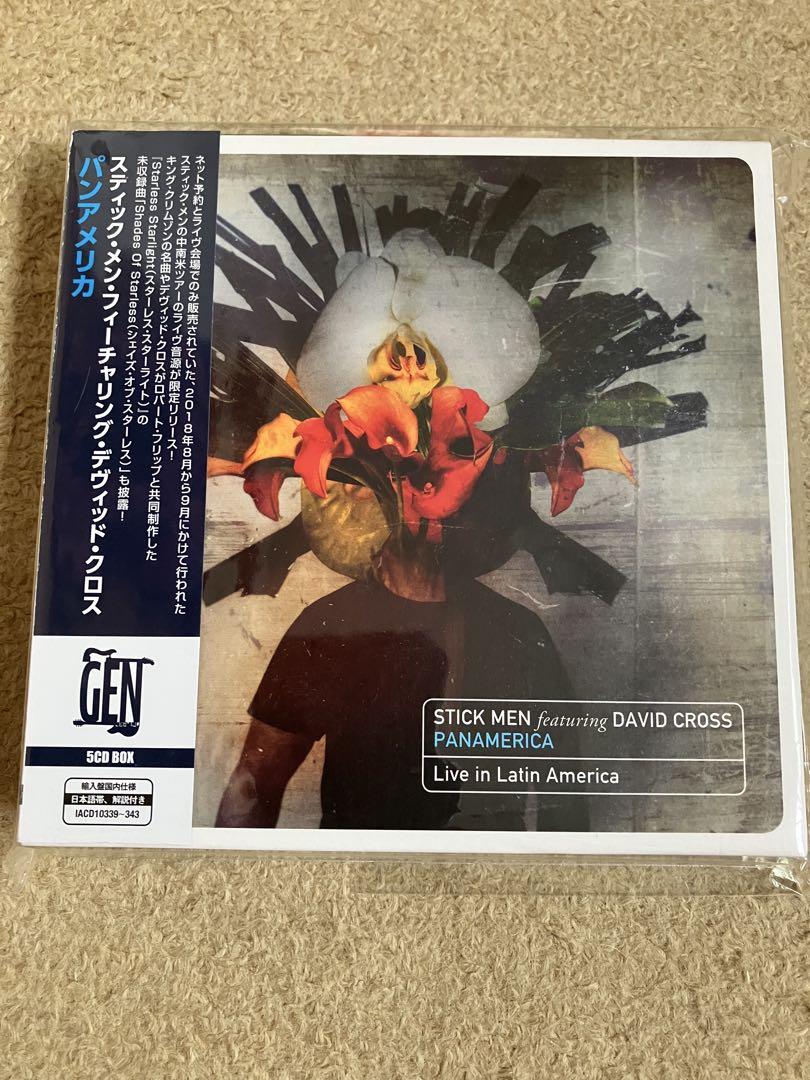 スティック　メン　PANAMERICA CD 5枚組　キング　クリムゾン