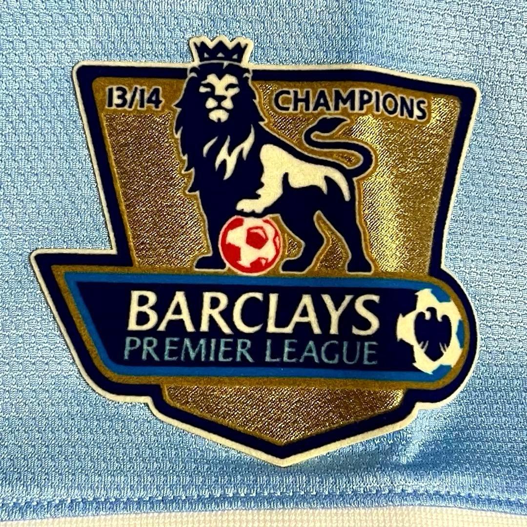 美品！】13/14 マンチェスター・C ♯16アグエロ【Lサイズ