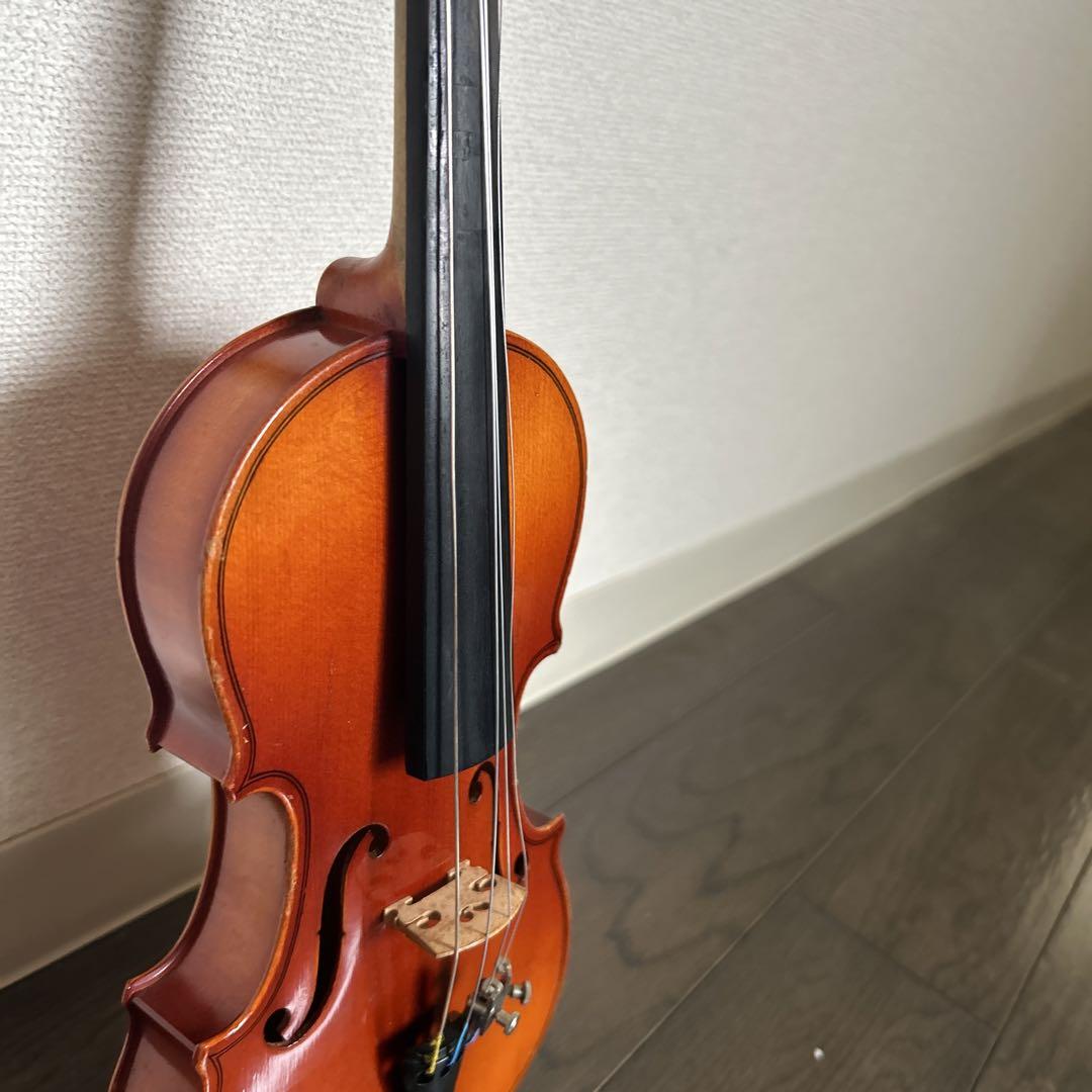 鈴木バイオリン1/8,弦楽器、良音, セット