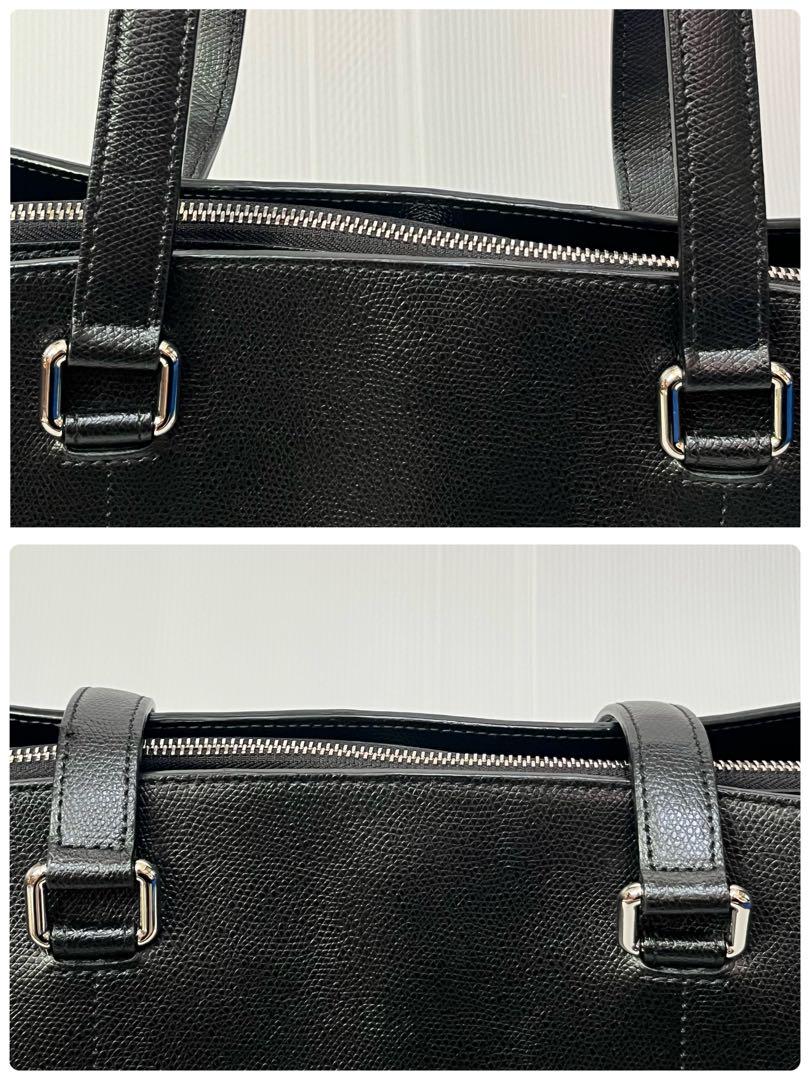 美品 FURLA トートバッグ ブラック A4