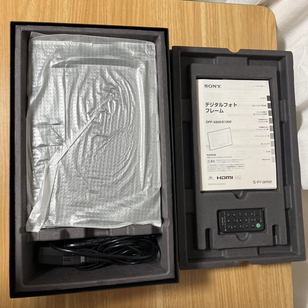 SONY デジタルフォトフレーム DPF-X1000 - メルカリ