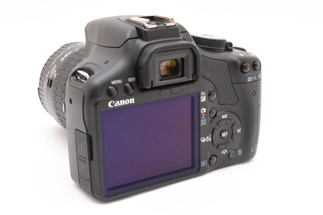 OUTLET SALE- 訳あり品など大放出 EOS Canon キャノン ショット数492回 Kiss レンズセット X3 デジタルカメラ