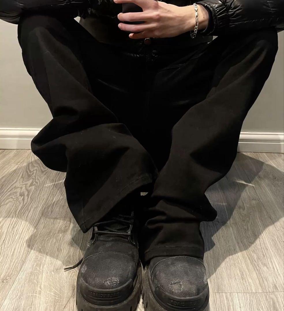 2025年激安 フレアデニムパンツ メルカリ - liltecca、2hollis着用似 opium パンツ