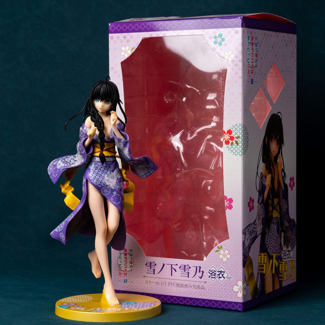 新品 美少女 雪ノ下雪乃 浴衣ver. セクシー フィギュア 箱付き F3
