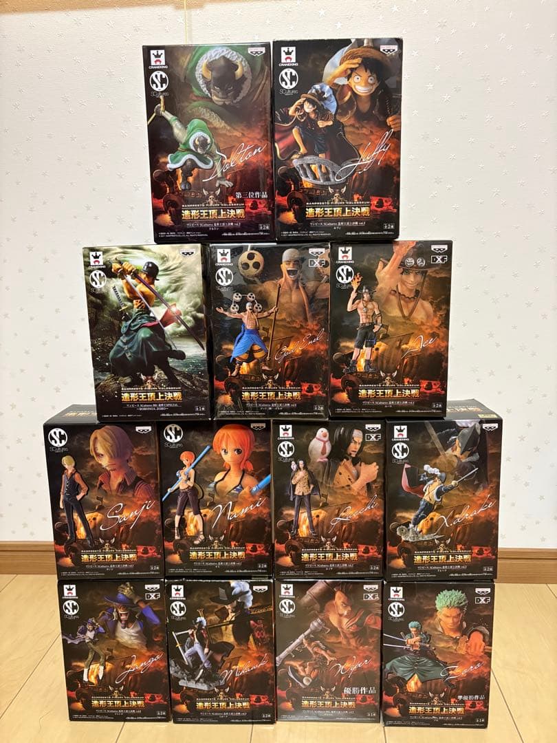 ワンピース　造形王頂上決戦Ⅰ 全13種コンプリート