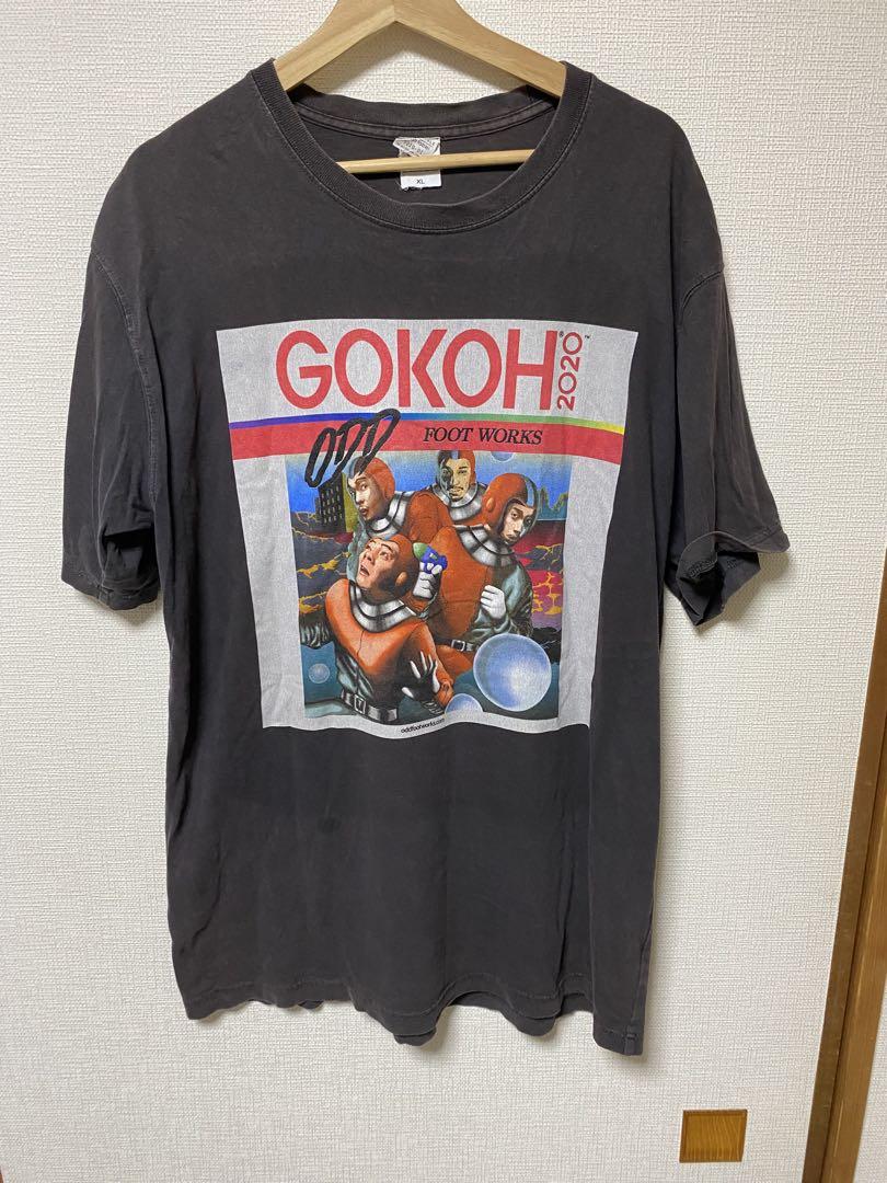 ODD FOOT WORKS GOKOH Tシャツ ブラック XLサイズ