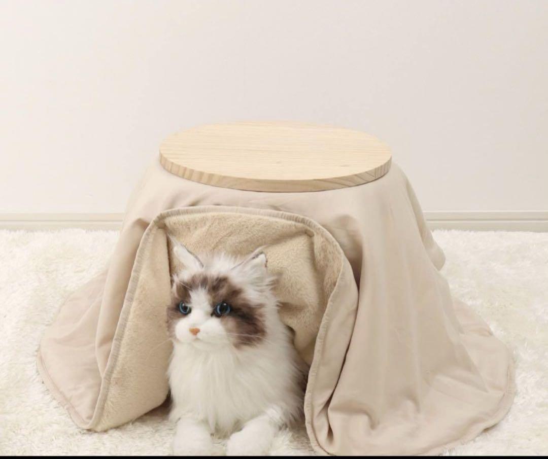 猫用こたつ フリース素材 隠れ家風