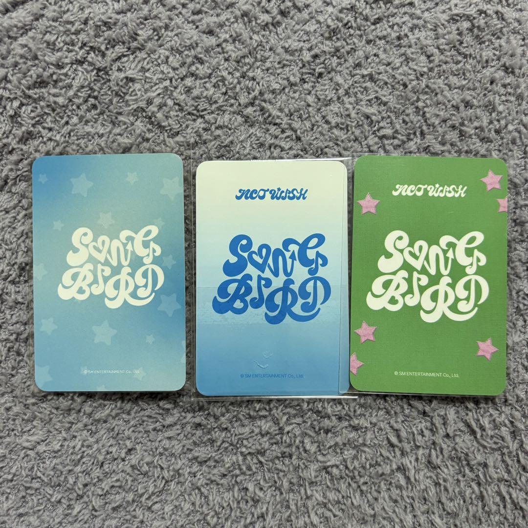 nct wish ユウシ　YUSHI トレカ　3枚　セット