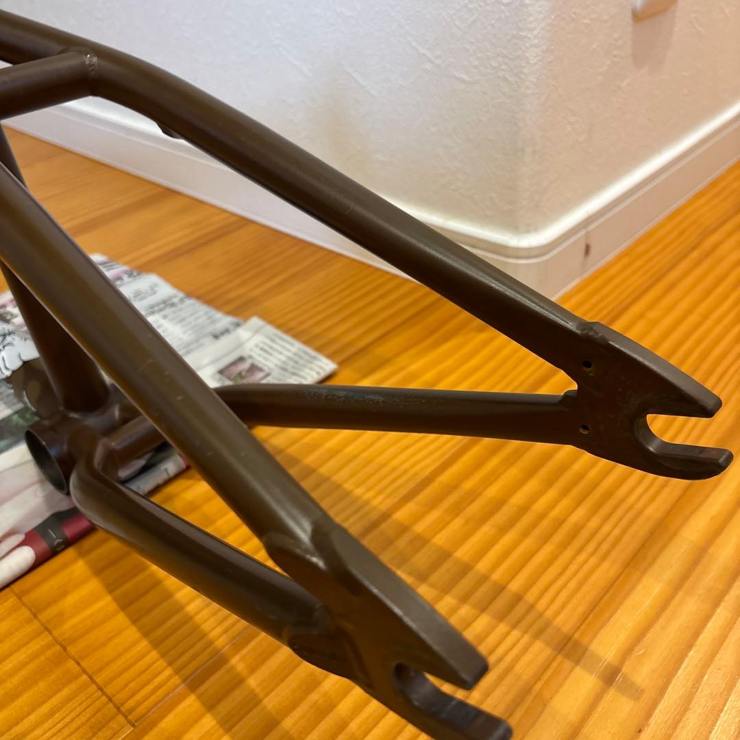 BMXフレーム全体的に状態が悪い