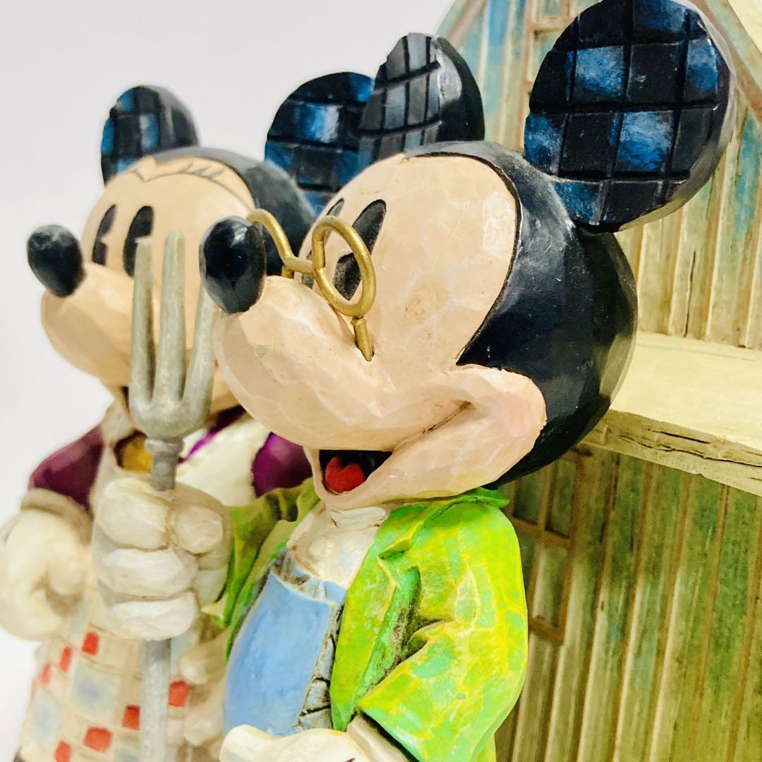 ディズニートラディション　ミッキー　ミニー　ジムショア　エネスコ　フィギュア