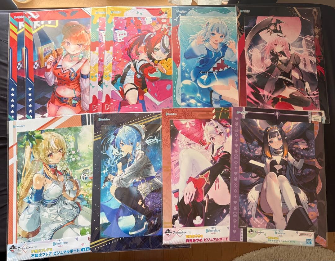 一番くじホロライブ　ビジュアルボードセット