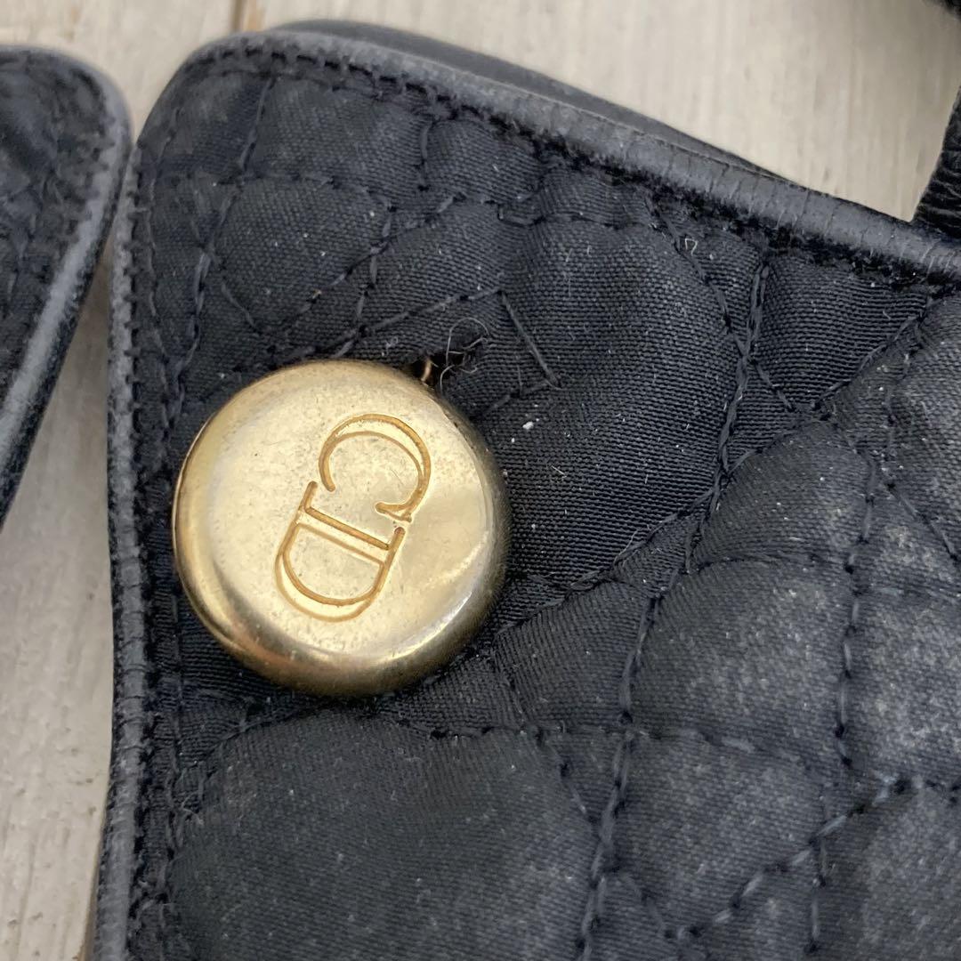 Christian Dior ディオール 手袋 レザー カナパ