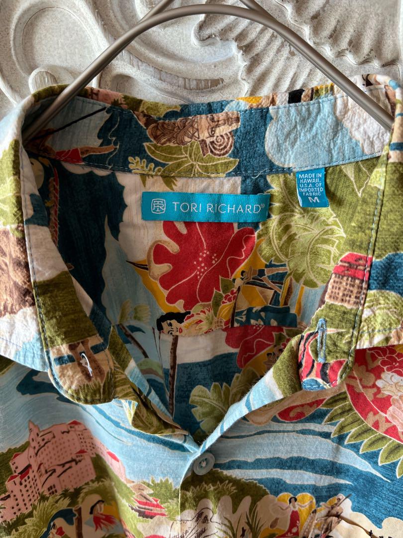 美品　TORI RICHARD トリリチャード　アロハシャツ